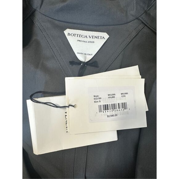 NWT BOTTEGA VENETA Gabardine Wrap-Sleeve Coat Size S $2,590 - Picture 8 of 9